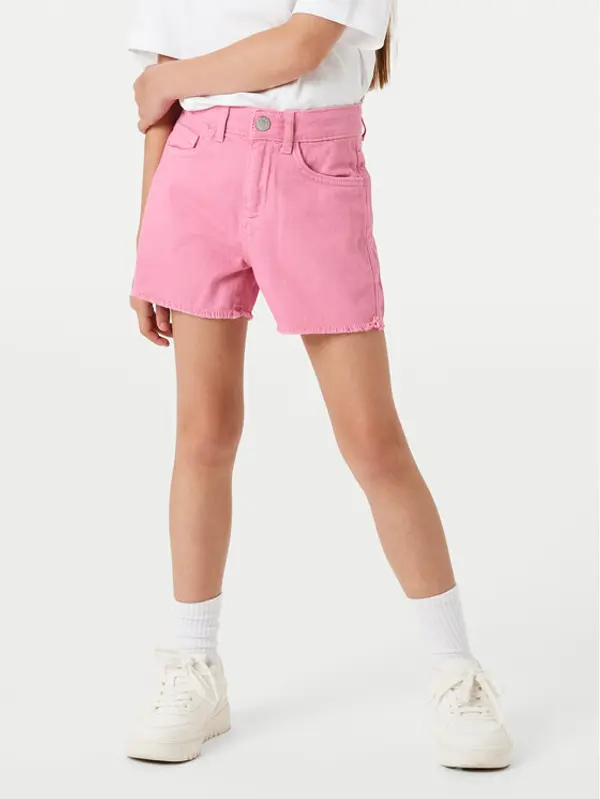 name it NAME IT Kratke traperice Rose 13239003 Ružičasta Mom Fit
