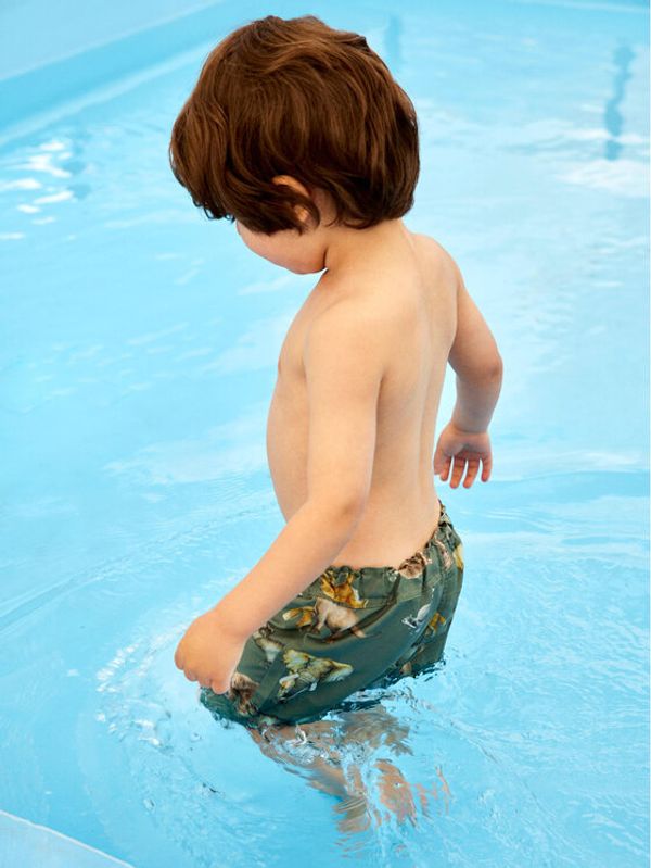 NAME IT NAME IT Kupaće gaće i hlače 13213900 Zelena Regular Fit