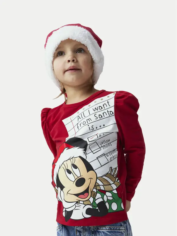 name it NAME IT Majica Minnie 13234183 Crvena Regular Fit