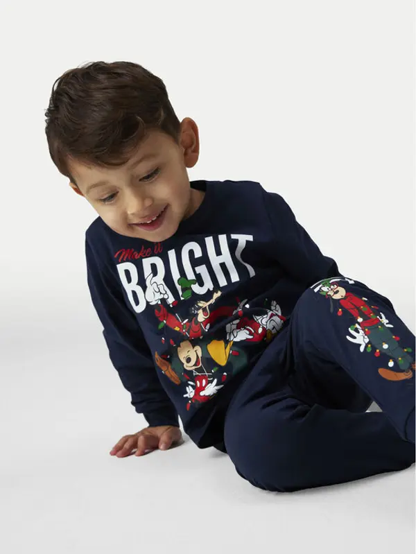 name it NAME IT Pidžama Mickey 13234179 Tamnoplava Regular Fit