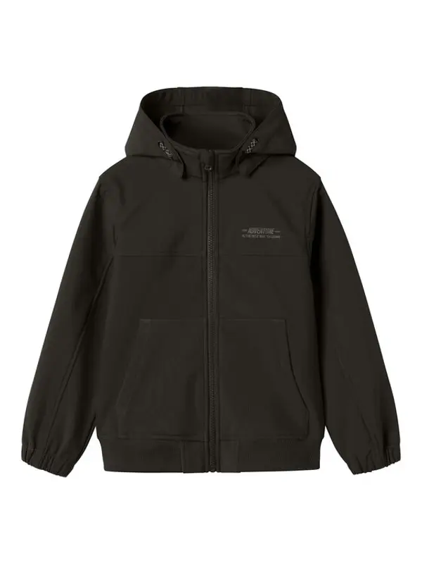 name it NAME IT Softshell jakna 13236573 Crna Regular Fit