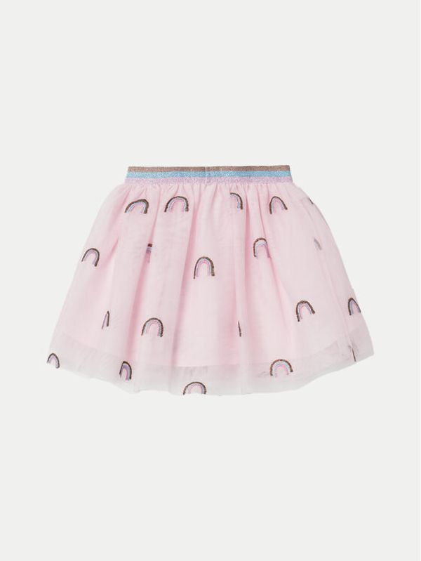 NAME IT NAME IT suknja od tila 13231501 Ružičasta Regular Fit