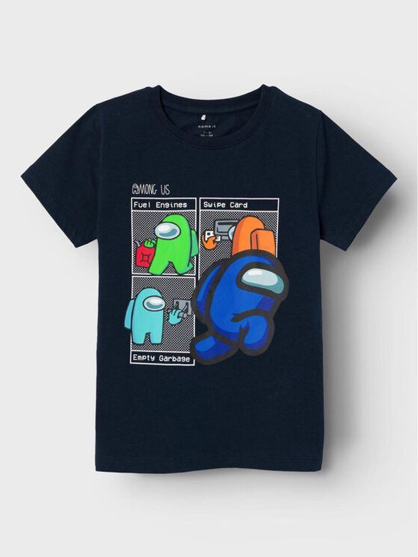 NAME IT NAME IT T-shirt 13219911 Tamnoplava Regular Fit