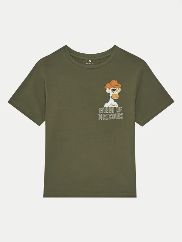 name it NAME IT T-shirt 13238524 Zelena Regular Fit
