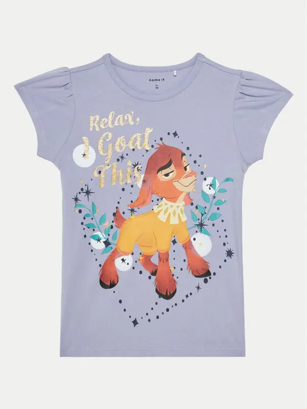 name it NAME IT T-shirt 13239531 Ljubičasta Regular Fit