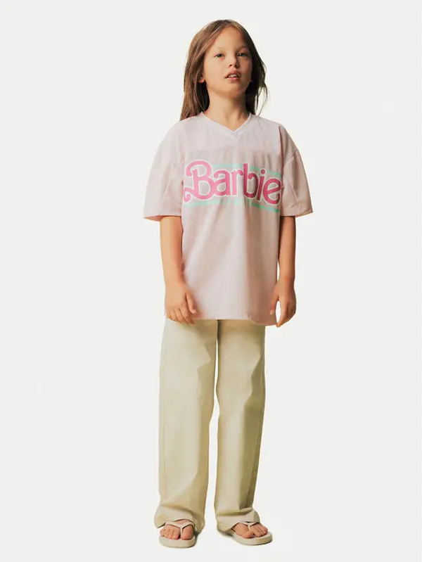name it NAME IT T-shirt Barbie 13243113 Ružičasta Relaxed Fit