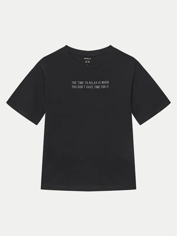 name it NAME IT T-shirt Bocalle 13241851 Crna Regular Fit