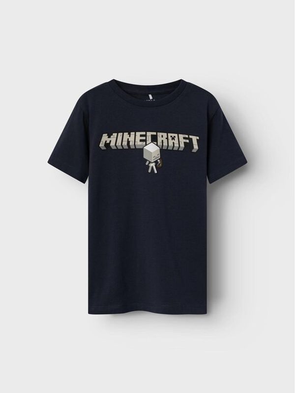 NAME IT NAME IT T-shirt MINECRAFT 13223582 Tamnoplava Regular Fit