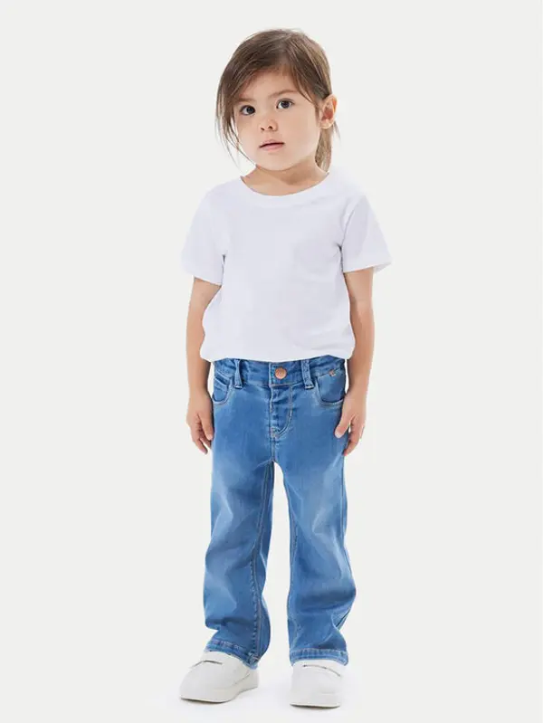 name it NAME IT Traperice 13224658 Plava Bootcut Fit