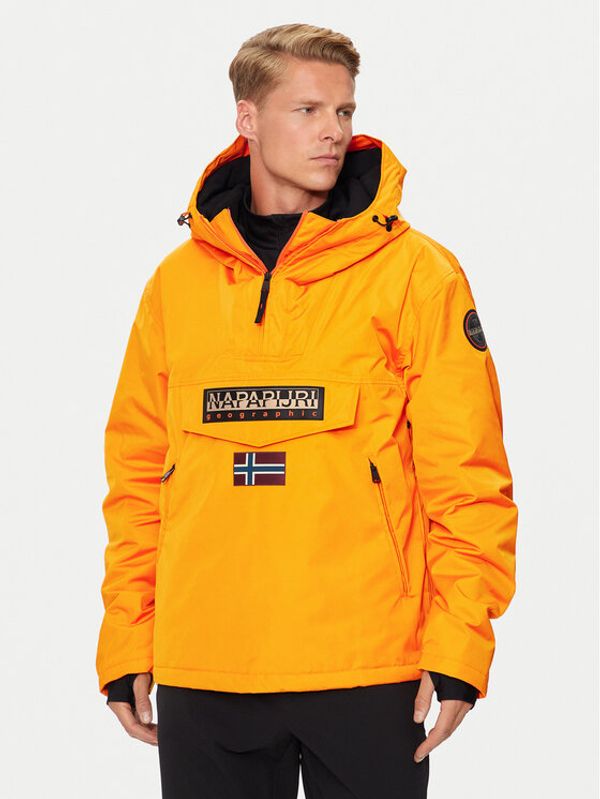 Napapijri Napapijri Anorak jakna Rainforest Next NP0A4IB9 Narančasta Regular Fit