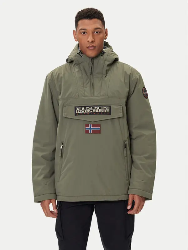 Napapijri Napapijri Anorak jakna Rainforest Pocket 2 NP0A4GMD Zelena Regular Fit