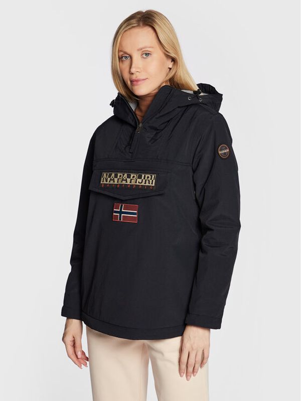 Napapijri Napapijri Anorak jakna Rainforest Wint NP0A4GM5 Crna Regular Fit
