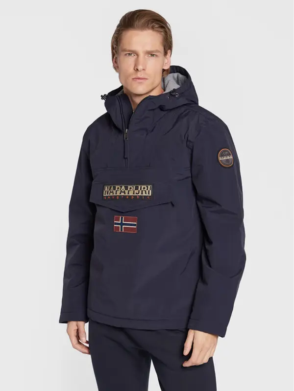 Napapijri Napapijri Anorak jakna Rainforest Winter 3 NP0A4GMC Tamnoplava Regular Fit