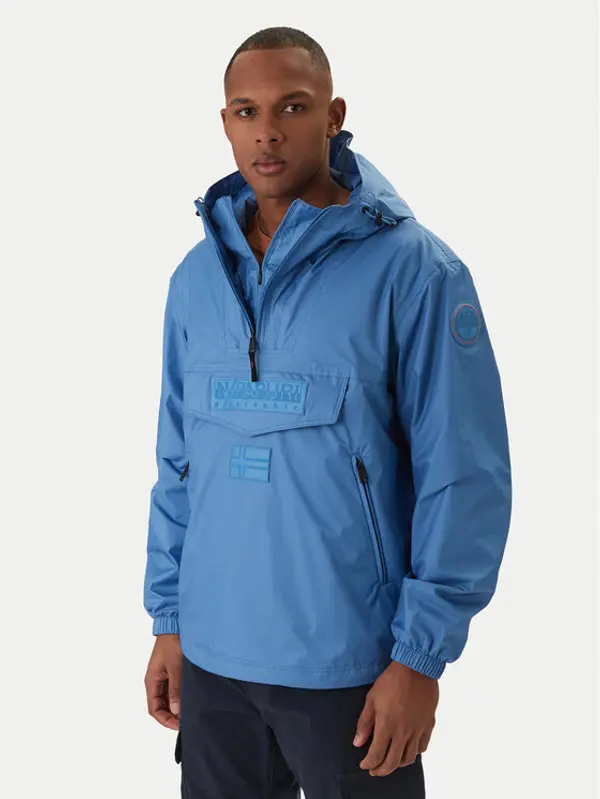 Napapijri Napapijri Anorak jakna RF Next WB NP0A4FI3 Plava Loose Fit