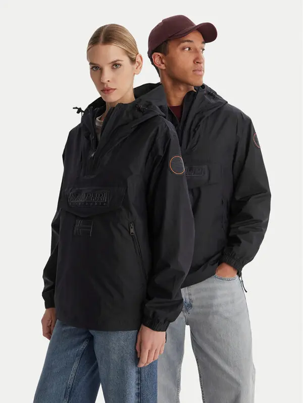 Napapijri Napapijri Anorak jakna RF Next WB NP0A4FI3 Tamnoplava Loose Fit