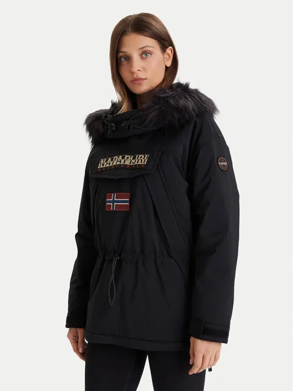 Napapijri Napapijri Anorak jakna Skidoo W 2.0 NP0A4I5F Crna Regular Fit