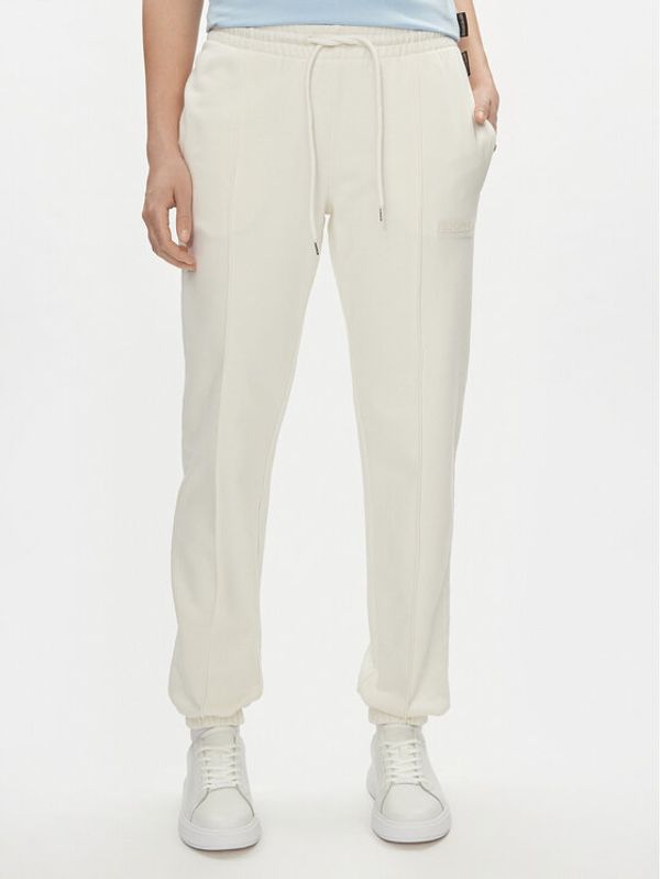 Napapijri Napapijri Donji dio trenerke Iaato NP0A4HOA Écru Regular Fit