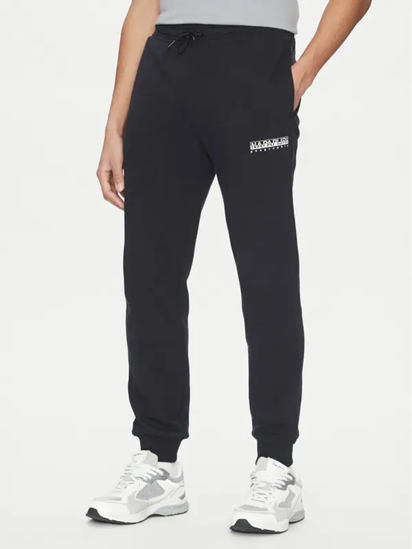 Napapijri Napapijri Donji dio trenerke M-Gori NP0A4IDS Crna Regular Fit