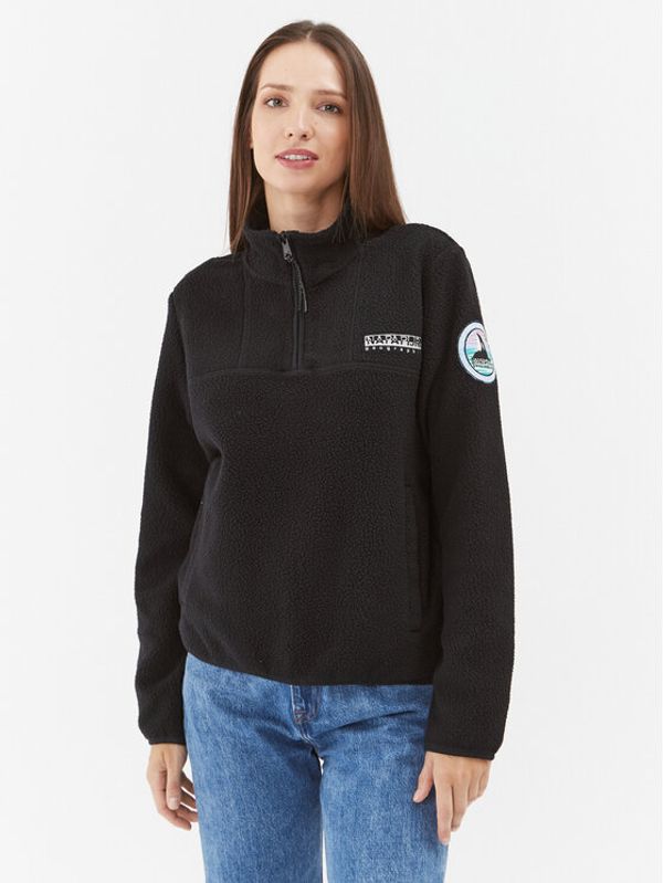 Napapijri Napapijri Flis NP0A4HBQ Crna Regular Fit