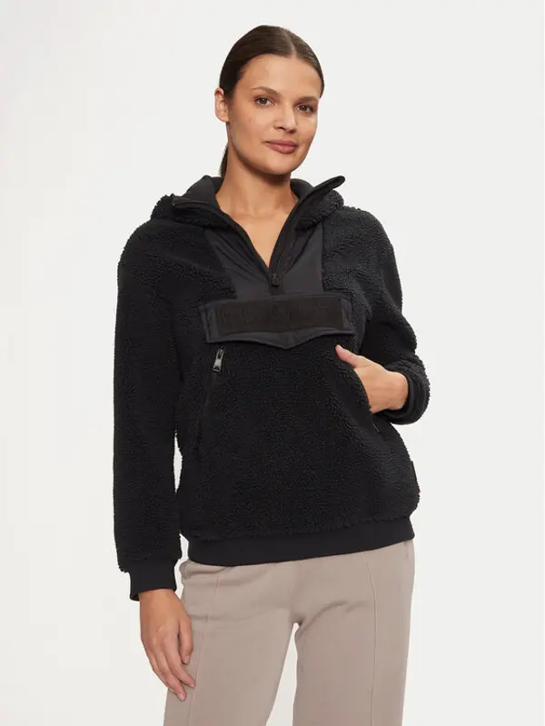 Napapijri Napapijri Flis Seline NP0A4HYO Crna Relaxed Fit