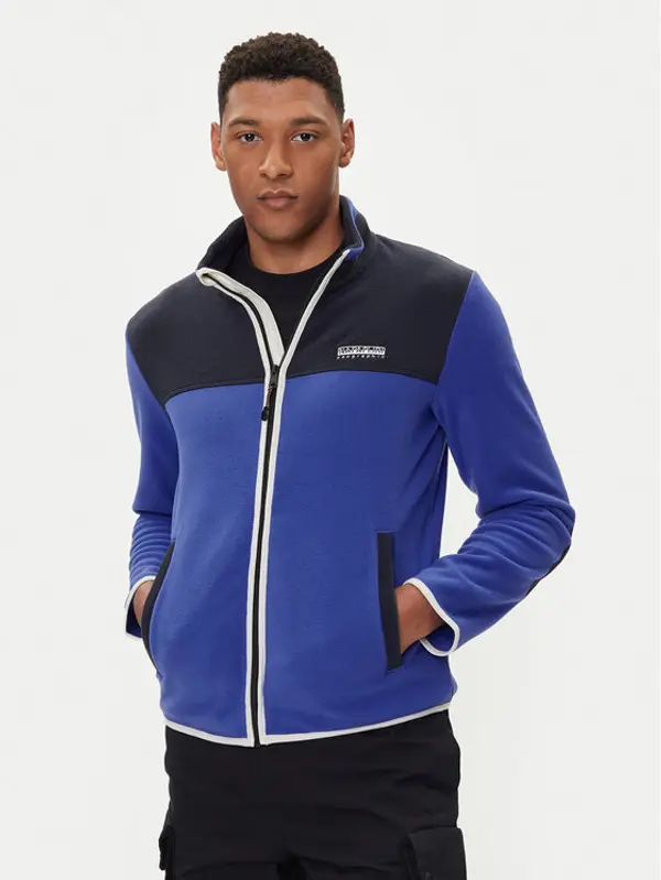 Napapijri Napapijri Flis T-Dergana NP0A88V1 Plava Regular Fit