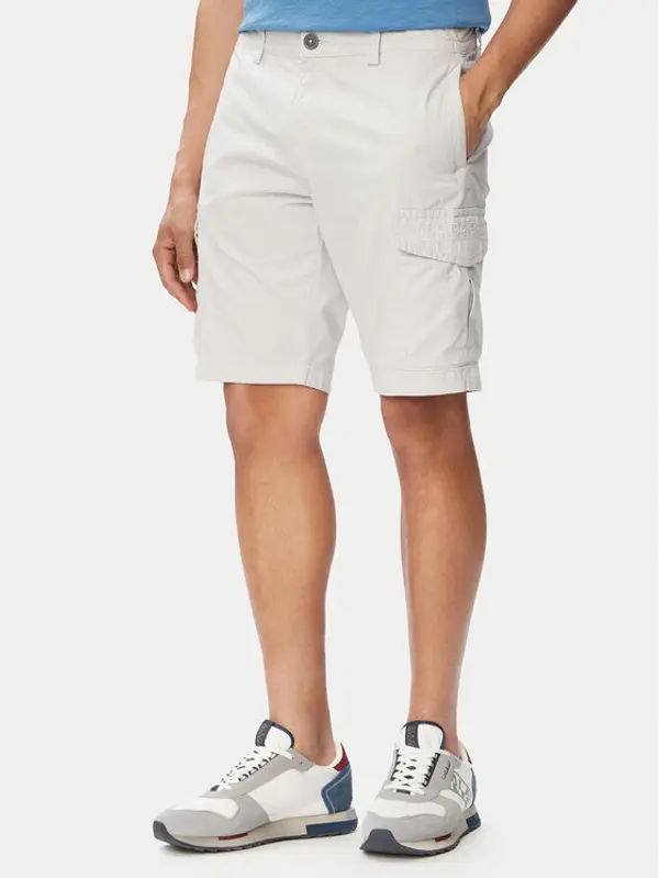 Napapijri Napapijri Kratke hlače N-Deline NP0A4HOT Krem Regular Fit