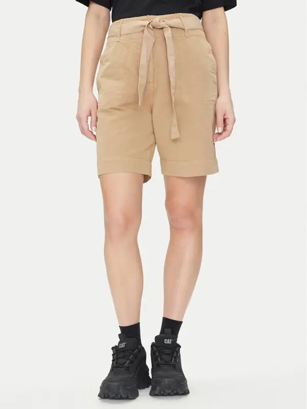 Napapijri Napapijri Kratke hlače N Nice W NP0A4IEX Bež Loose Fit