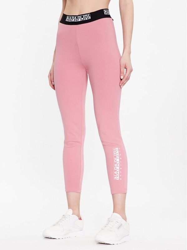 Napapijri Napapijri Leggings M-Box NP0A4GKT Ružičasta Slim Fit