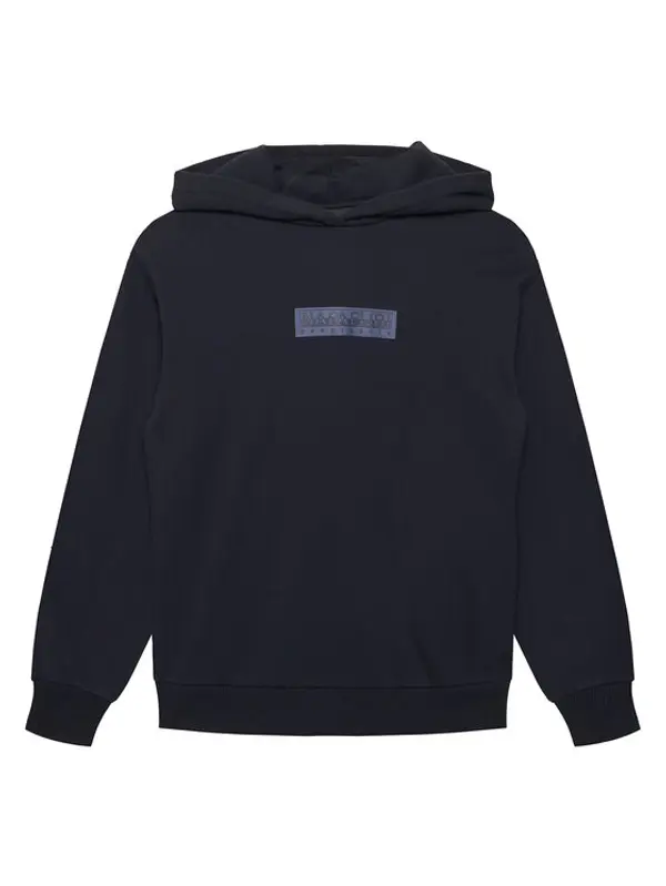Napapijri Napapijri Majica dugih rukava B-New Box Logo NP0A8BA9 Tamnoplava Loose Fit