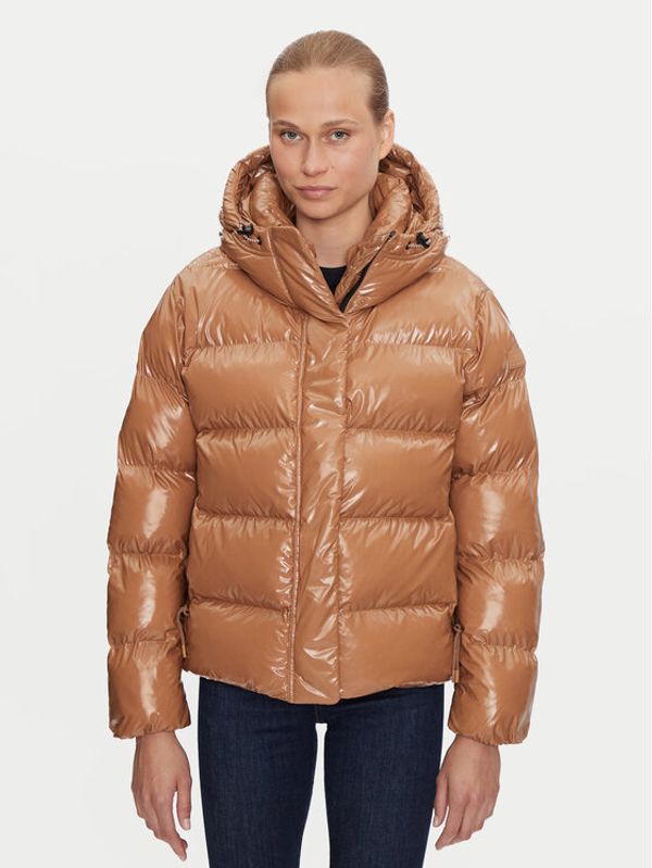 Napapijri Napapijri Pernata jakna A-Glane W NP0A4HZ5W0B1 Smeđa Regular Fit