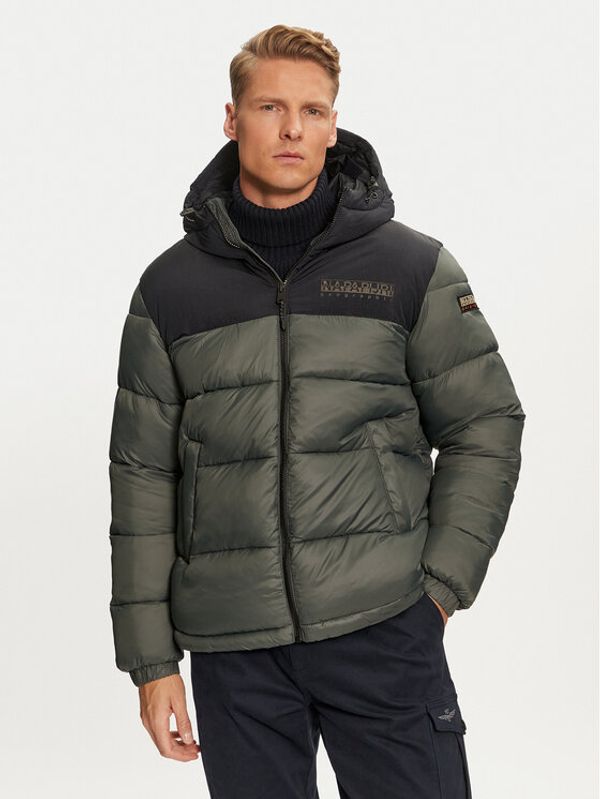 Napapijri Napapijri Pernata jakna A-Hornelen NP0A4GLL Zelena Regular Fit