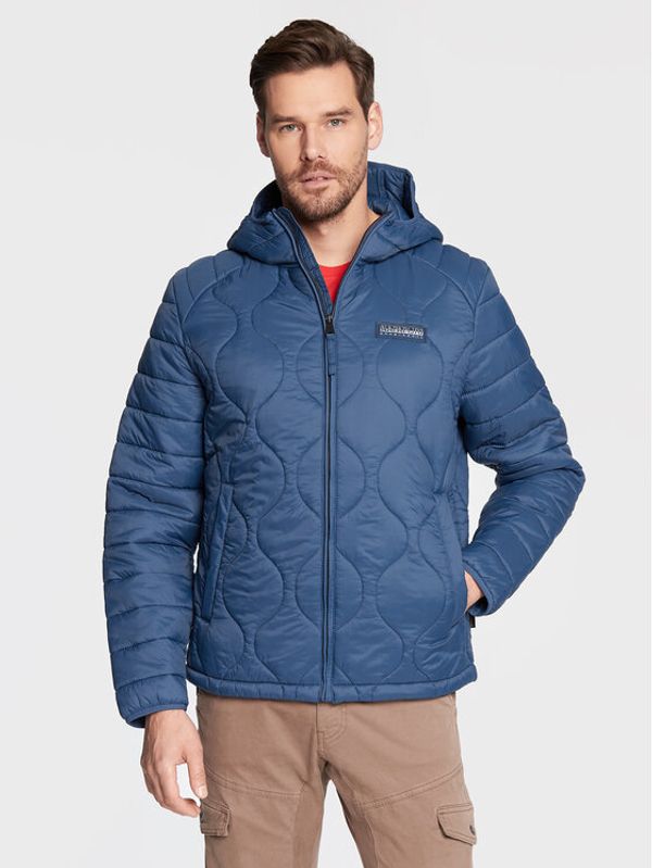 Napapijri Napapijri Pernata jakna A-Morgex NP0A4GJI Plava Regular Fit