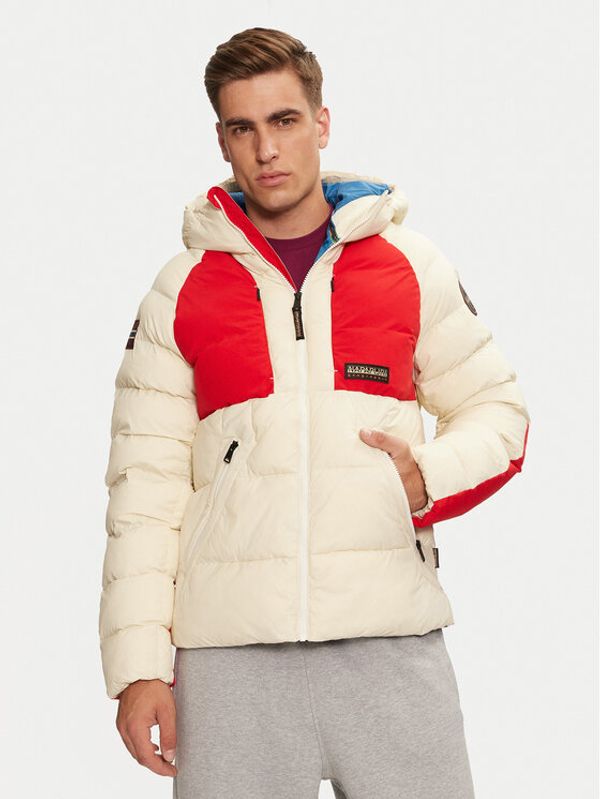 Napapijri Napapijri Pernata jakna Moesa NP0A4I1R Bež Regular Fit