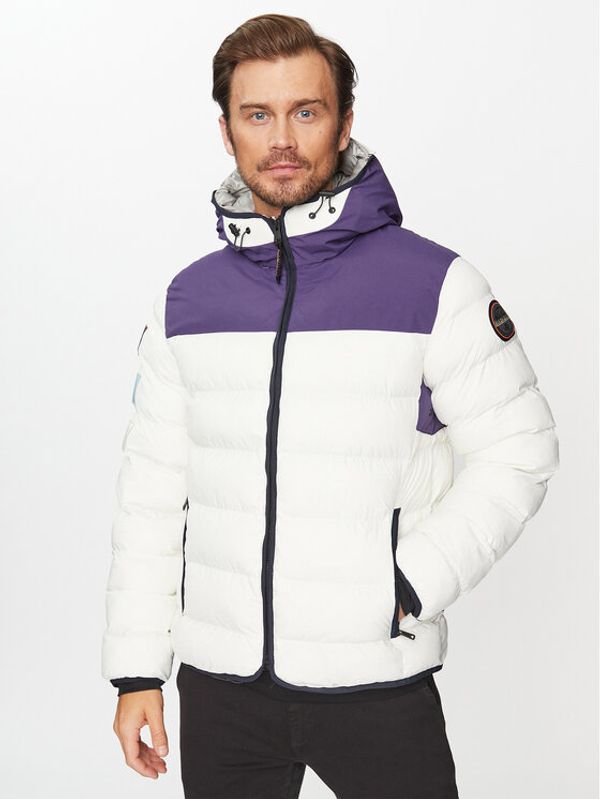 Napapijri Napapijri Pernata jakna NP0A4HEM Écru Regular Fit