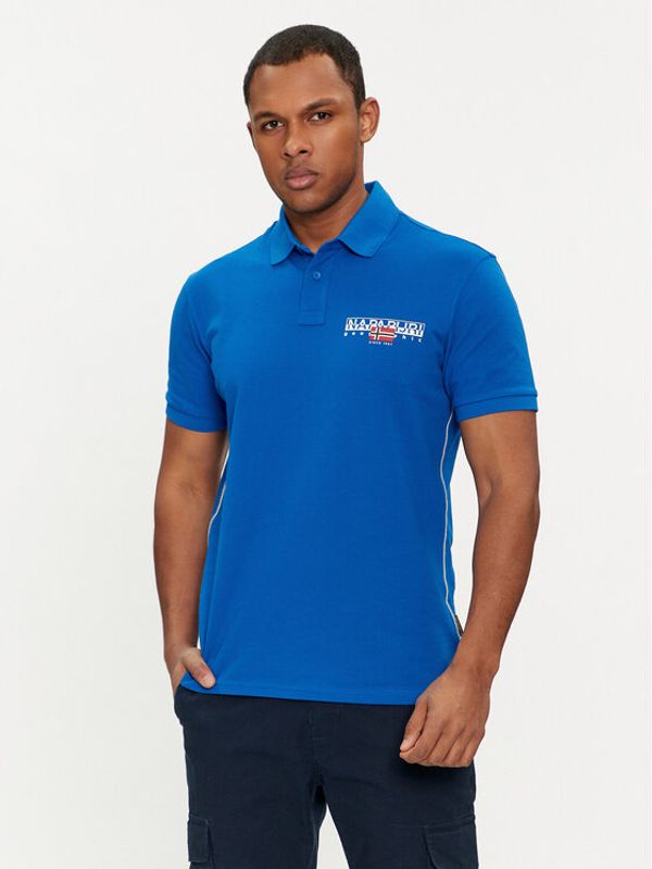Napapijri Napapijri Polo E-Aylmer NP0A4HTN Plava Regular Fit