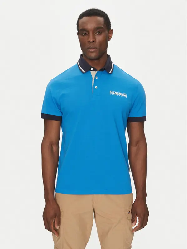 Napapijri Napapijri Polo E-Zeri NP0A4ID4 Plava Regular Fit