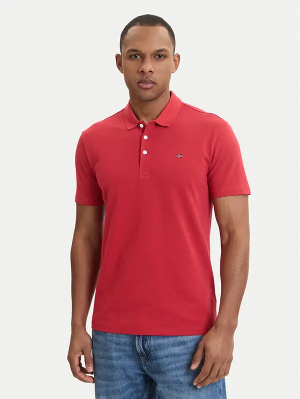 Napapijri Napapijri Polo Ealis NP0A4H8B Crvena Regular Fit