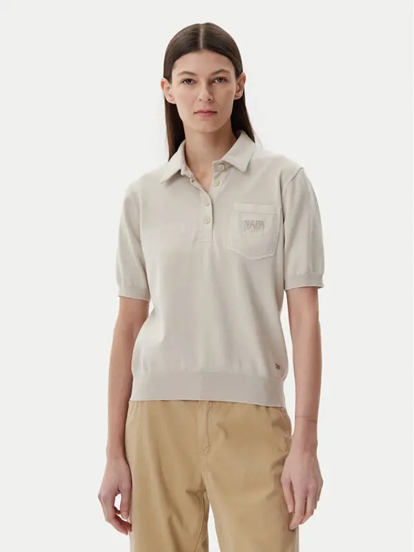 Napapijri Napapijri Polo NP0A4IFJ Bež Regular Fit