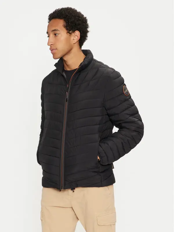 Napapijri Napapijri Prijelazna jakna A-Lapaz NP0A4I25 Crna Regular Fit
