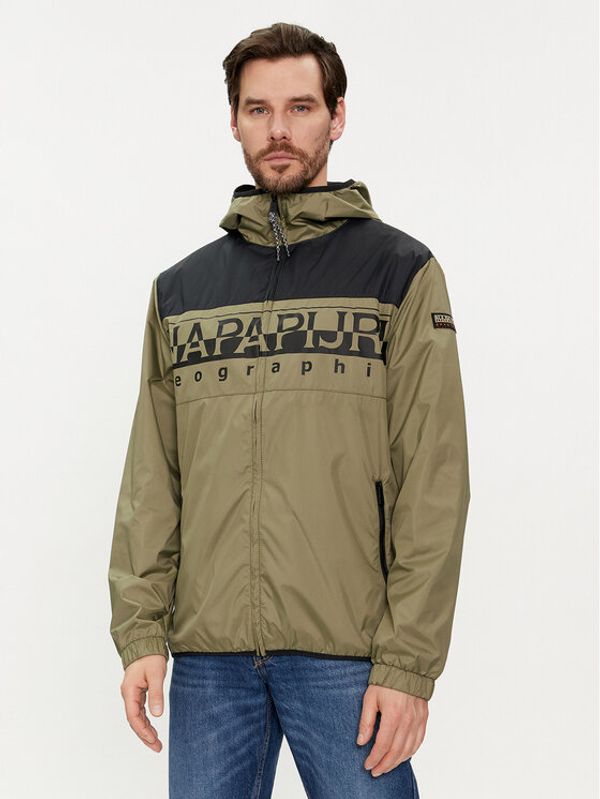 Napapijri Napapijri Prijelazna jakna A-Raymi NP0A4IB7 Zelena Regular Fit