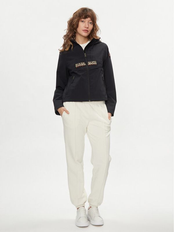 Napapijri Napapijri Prijelazna jakna Rainforest NP0A4HTR Crna Regular Fit