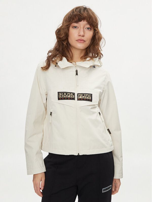 Napapijri Napapijri Prijelazna jakna Rainforest NP0A4HTR Écru Regular Fit