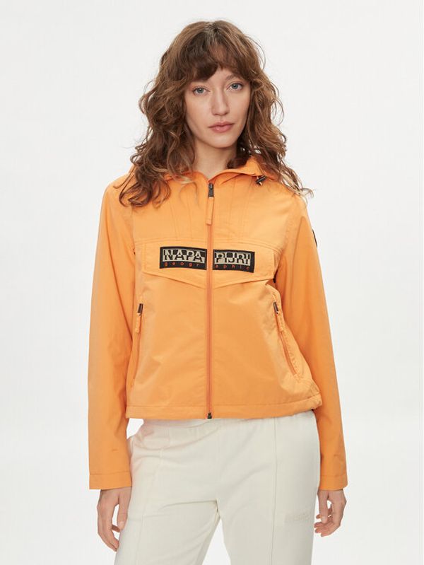 Napapijri Napapijri Prijelazna jakna Rainforest NP0A4HTR Narančasta Regular Fit