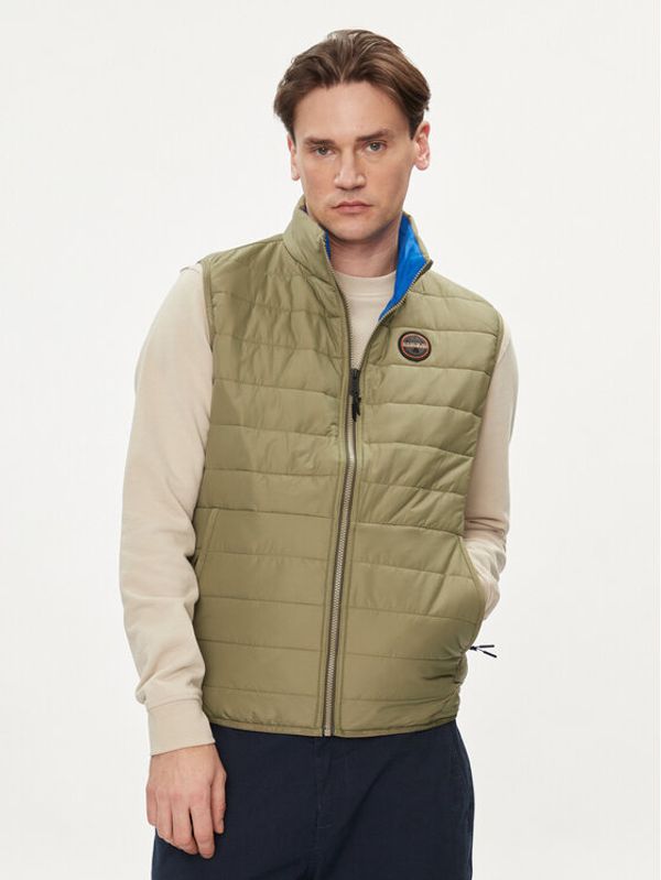 Napapijri Napapijri Prsluk Acalmar NP0A4H8G Zelena Regular Fit