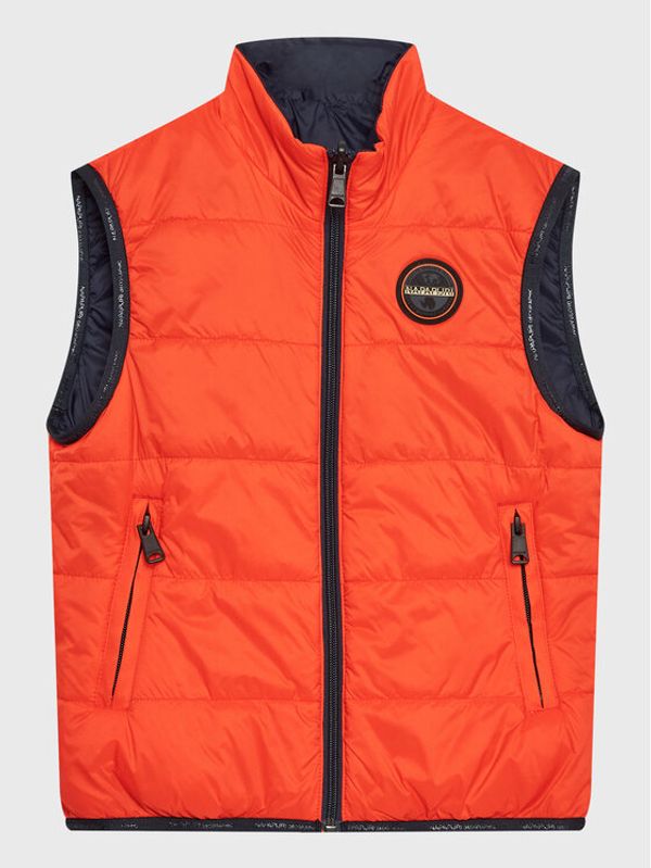 Napapijri Napapijri Prsluk Santafe NP0A4GXA M Narančasta Regular Fit