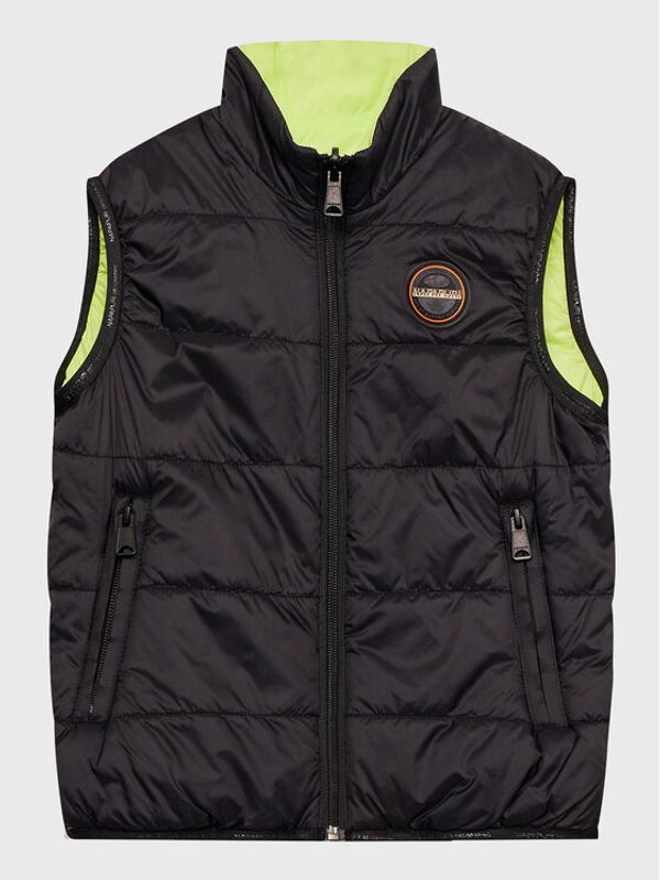 Napapijri Napapijri Prsluk Santafe NP0A4GXA S Crna Regular Fit