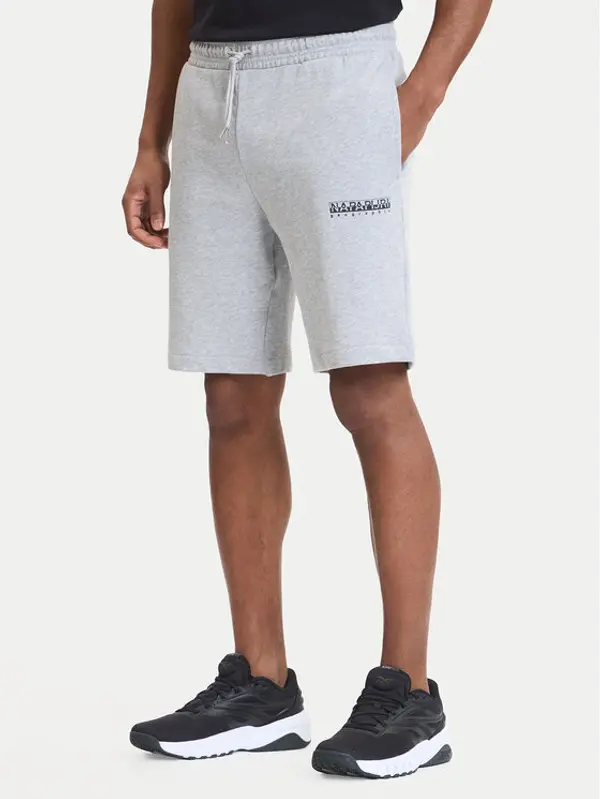 Napapijri Napapijri Sportske kratke hlače N-Gori NP0A4IBQ Siva Regular Fit