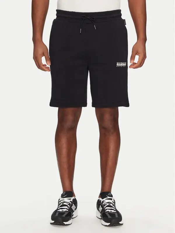 Napapijri Napapijri Sportske kratke hlače N-Gori NP0A4IBQ0411 Crna Regular Fit