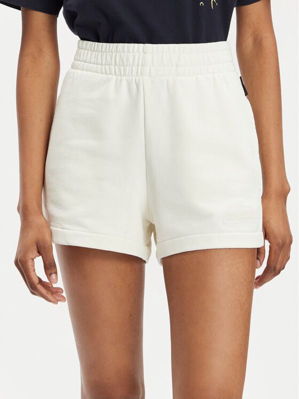 Napapijri Napapijri Sportske kratke hlače N-Iaato NP0A4HNP Écru Regular Fit