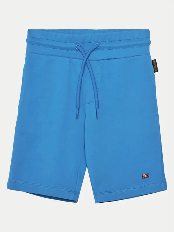 Napapijri Napapijri Sportske kratke hlače Nalis NP0A4HK5B2W1 S Plava Regular Fit
